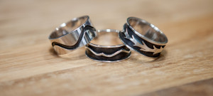 Moesmycken.se - Handgjorda ringar, halsband och örhängen - Ringar, Tre herrar