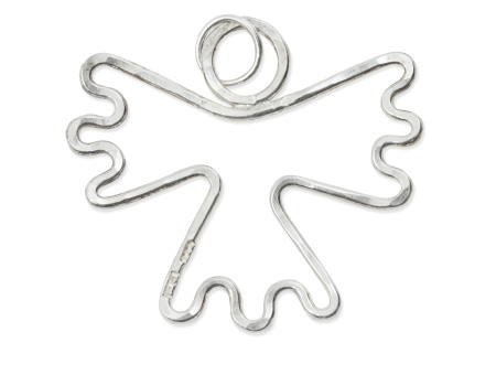 Moesmycken.se - Handgjorda ringar, halsband och örhängen - Halsband Ängel